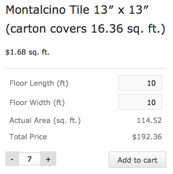 Measurement Price Calculator2