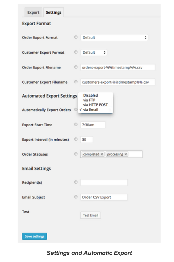 Order-Customer-CSV-Exporter